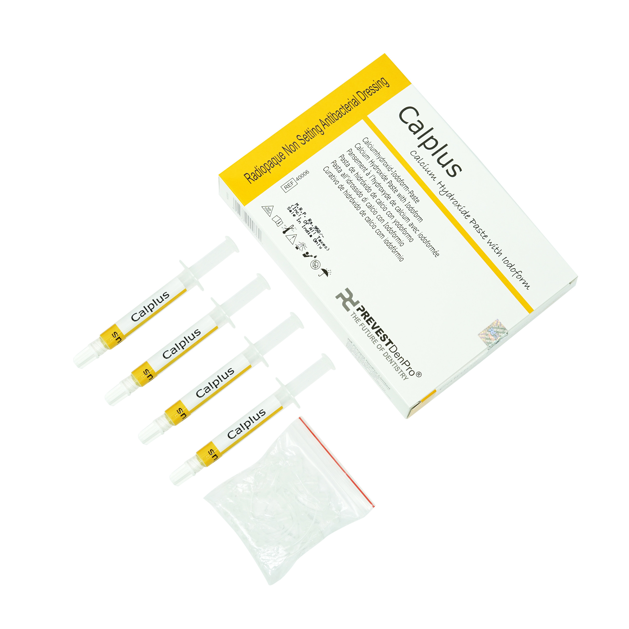 Prevest Denpro CalPlus Calcium Hydroxide Paste 4x2gm Syringe